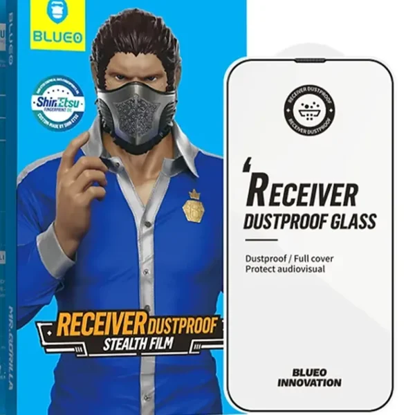 گلس آیفون برند antistatic blueo